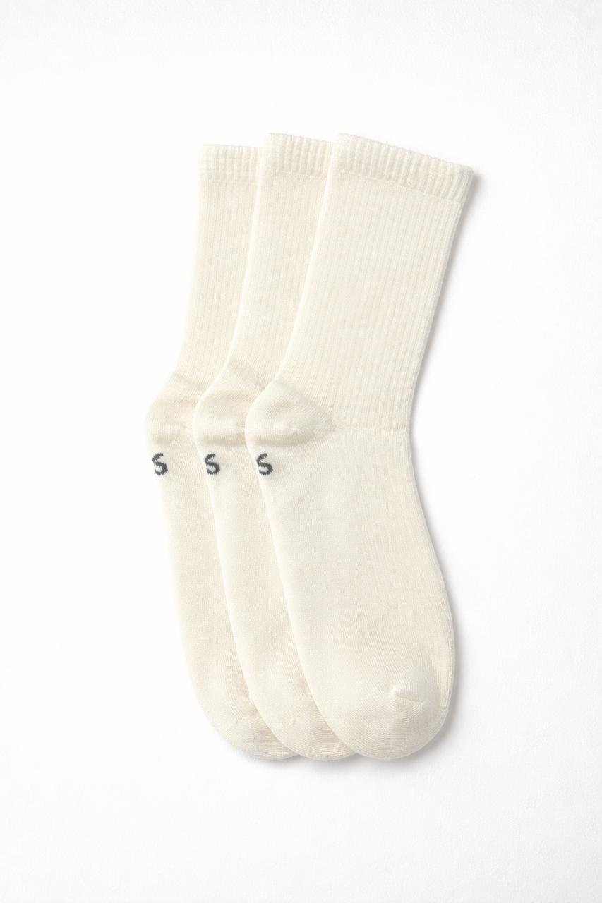 Long Bamboo Off-White Set